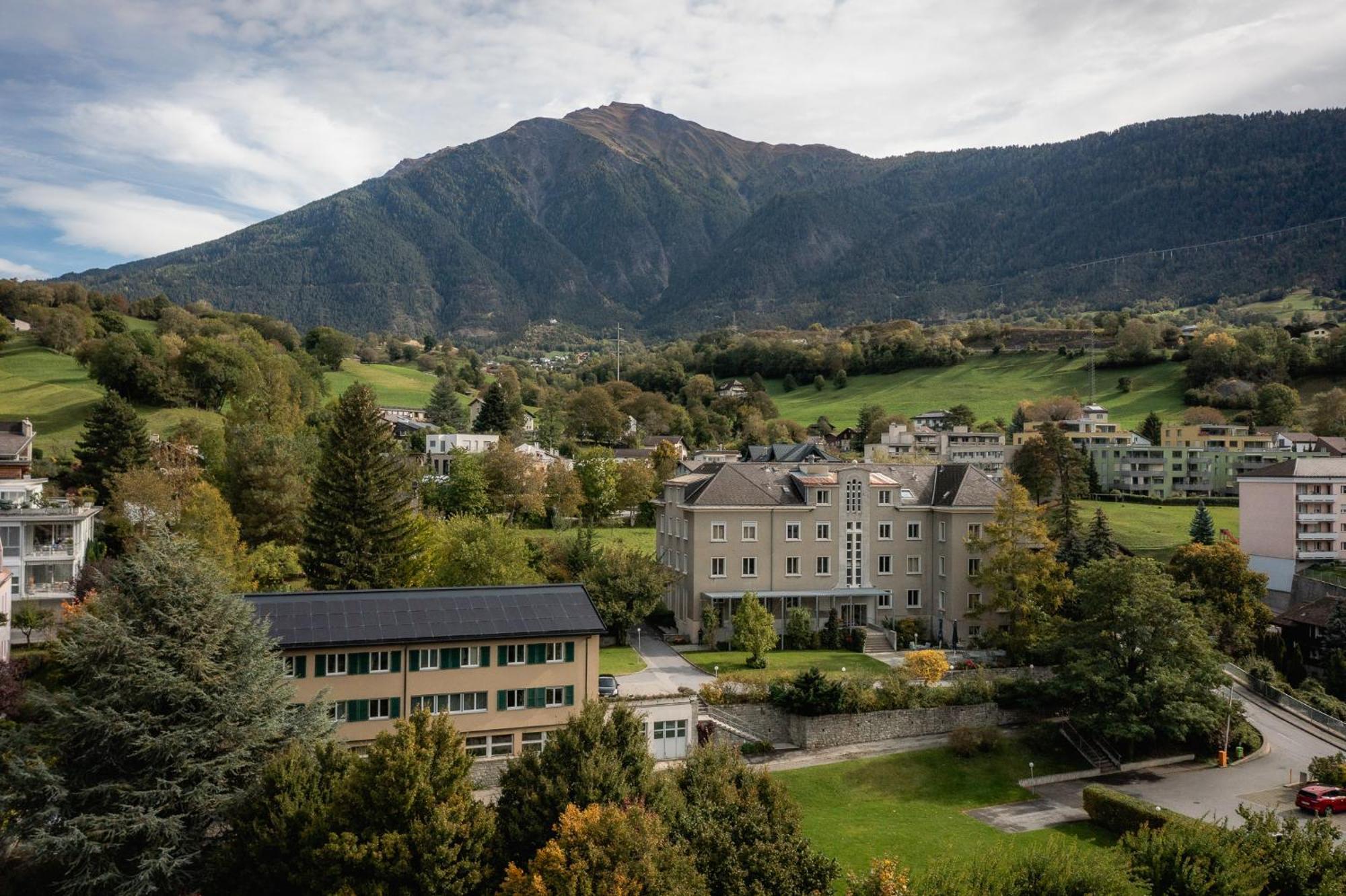 Hotel Haus Schoenstatt Contactless-Check-In Brig Dış mekan fotoğraf
